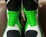 Mens Kawasaki Leather Long CE Motorbike Motorcycle Racing Sports Shoes B... - $245.00