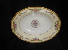 Limoges Vegetable Dish Bowl Flower Swags 1920-1936 Theodore Haviland - $24.75