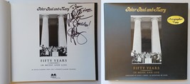 Peter Paul and Mary : SIGNED by both Noel PAUL Stookey &amp; PETER Yarrow Hardcover - £62.02 GBP