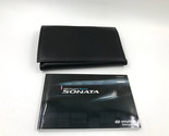 2009 Hyundai Sonata Owners Manual Case Handbook Set with Case OEM K03B12002 - $9.89