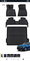 Fits 2019-2025 BMW G05 X5 Black Textured TPE All Weather Floor Mat 4 Pie... - $910.77 MXN
