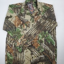 New Realtree Camo Long Sleeve Button Up Shirt Sz Medium Made In USA - £22.79 GBP