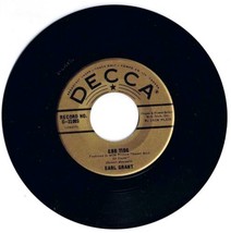 Earl Grant Ebb Tide 45 rpm Record B Swingin&#39; Gently Decca - £3.89 GBP