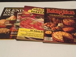 Better  Homes &amp; Gardens Blender Cook book + 100&#39;s of Baking Ideals &amp; Italian - £5.14 GBP