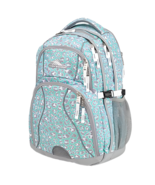 NEW HIGH SIERRA Laptop Backpack Teal Gray Leopard Print - €30,92 EUR