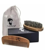 Rapid Beard Mens Grooming, Styling &amp; Shaping Beard Brush and Beard Comb ... - £13.03 GBP