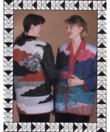 Country Patchwork Pieced Quilting PICTORIAL JACKET VISIONS Sew Pattern X... - £7.85 GBP
