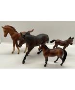 Horses figures figurines lot Schleich Breyer Mojo Toys Collectibles 3 To... - $11.29