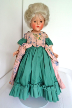 Vintage 1940's Effanbee 14" Historical Series 1777 Revolutionary Anne Shirley - $295.00