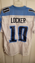 Reebok Premier NFL Jersey Tennessee Titans Jake  Locker White Size S - £19.07 GBP