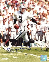 Jeff George Oakland Raiders signed autographed football 8x10 photo COA.. - $59.39