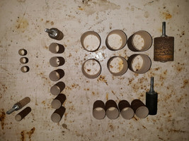 20SS10 Assorted Drill Mount Sanding Drums, 24 Pcs, Very Good Condition - £14.87 GBP