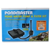 Pondmaster Garden Pond Filter System Kit Model 1700 - 700 GPH (Up to 1,400 Gallo - £288.67 GBP
