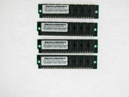 4x 1MB 30-Pin 80ns Non-Parity FPM Memory SIMMs 4MB Apple Macintosh SE Plus II - £20.77 GBP
