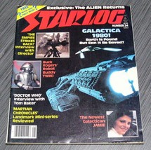 Starlog #34 Star Wars Esb Buck Rogers Battlestar Doctor Who Vintage 1979 - £7.84 GBP