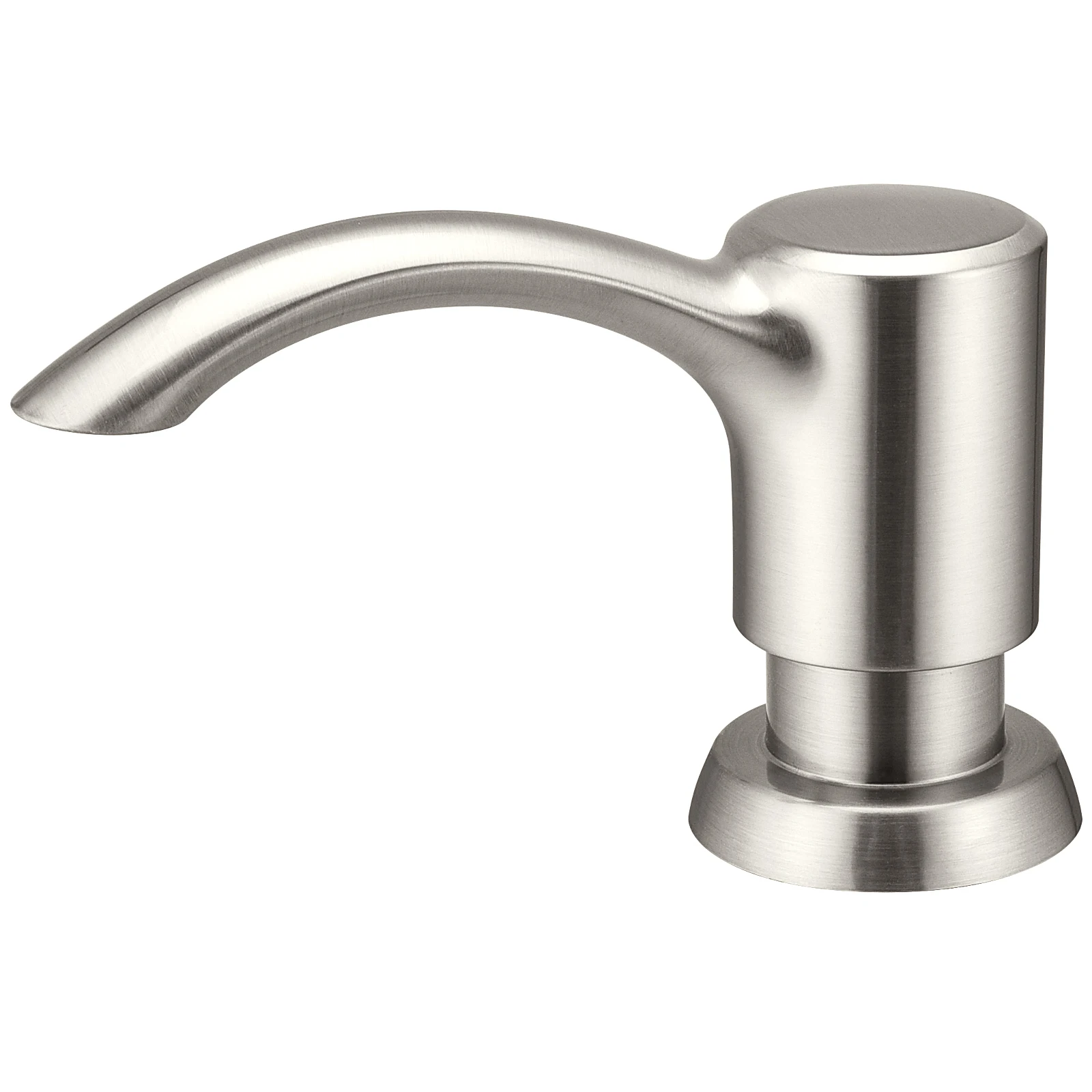 Samodra Nickel Soap dispenser Black Kitchen sink Counter Liquid Brushed ... - $31.50