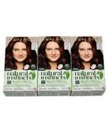 3 Pack Clairol Natural Instincts Vegan No Ammonia 5RR Medium Red Hair Color - $51.95 CAD