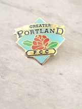 Vintage Greater Portland Oregon PCC Since 1976 Metal Lapel Pin - £1.90 GBP