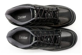 Dexter Men&#39;s Pro Am 2 Black/Grey Bowling Shoes Size 12 - $49.50