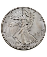 1939 50C Marche Liberty Demi Dollar En Choix Bu État, Terrific Oeil Appeal - €90,38 EUR