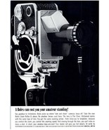 Bolex Zoom Reflex 8mm Caméra Vidéo Revue Annonce Imprimé Design Publicité - £20.08 GBP