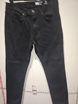 F&amp;F Men&#39;s Jeans W36 L32 Smarty Super BLACK  EXPRESS SHIPPING - $22.19