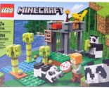 Lego Minecraft 21158 - The Panda Nursery - 204 Pcs - NEW - $28.86