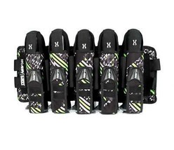 New HK Army Eject 5+4+4 Paintball Pod Harness / Pack - Energy Green/Gray... - $74.95