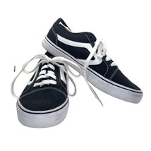 No Boundaries Mens Sneakers Shoes Tie Size 8 Black and White - £10.15 GBP