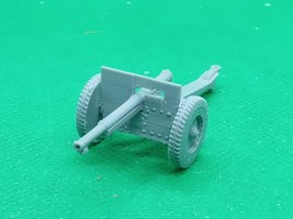 1/72 scale - 4 x French Canon de 75 mm Mle 1897 gun (rubber tires), 3D printed - £4.82 GBP