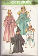 Simplicity Sewing Pattern 9052 Girls Angel Witch Fairy Princess Costume 2-4 1970 - $6.99