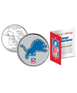DETROIT LIONS NFL Michigan U.S. Statehood Quarter U.S. Coin  *Licensed* - $12.95
