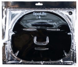 Spalife Bamboo Charcoal Hydrogel Mask with Vitamins and Hyaluronic Acid  - $6.37