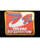 Vtg NOS Embroidered 24th Annual Toledo R/C Exposition &#39;78 Patch HTF AMA ... - €25,75 EUR