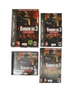 Tom Clancy&#39;s Rainbow Six 3 Raven Shield 2 Disc PC CD ROM 2003 Complete Box - £8.58 GBP