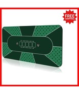 47x23 Inch Non-Slip Poker Mat for 6 Players - Perfect for Texas Hold&#39;em ... - $912.40 MXN