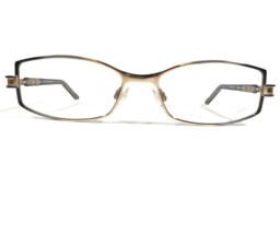 Cazal Eyeglasses Frames MOD. 469 COL. 338 Black Gold Rectangular 53-17-135 - $217.79