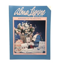 Vintage Cross Stitch Patterns, Bordering on the Beautiful, Fingertip Towels ALX7 - £6.17 GBP