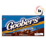 5x Packs | Goobers Milk Chocolate Dry Roasted Peanuts Candy Theater Box ... - $19.55