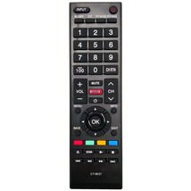 TV Remote Control CT-8037 for Toshiba 40L3400U, 50L3460U, 50L3400U, 40L3... - £15.54 GBP