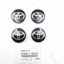 GENUINE TOYOTA 13-16 GT86 86 ZN6 SCION FRS BLACK CENTER WHEEL CAPS JDM S... - $116.77 CAD