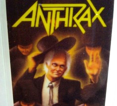 Antrax 1987 Among The Living Tour Vintage Backstage Pass Original Heavy Metal - £17.18 GBP