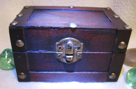 Haunted chest 27x MAGNIFYING MAGICK RECHARGE ENERGIES WOOD CHEST WITCH C... - £34.27 GBP