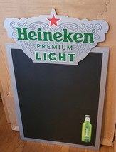 2006 HEINEKEN PREMIUM LIGHT CHALKBOARD BAR SIGN NEW 24" x 39.5" - $169.95