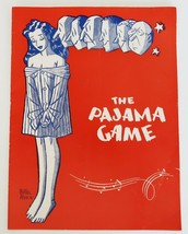 The Pajama Game Original 1950&#39;s Broadway Show Official Program - £27.93 GBP
