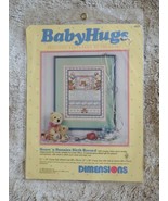 Dimensions Baby Hugs BEARs N Bunnes BIRTH RECORD Counted Cross Stitch Ki... - £13.49 GBP