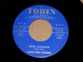 Carlton Moore Soul Jamaica Wedding Day 45 Rpm Vintage Tobin Label - £15.92 GBP