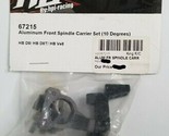 Hot Bodies Aluminum Front Spindle Carrier Set 10 Degrees 67215 RC Part NEW - $74.99