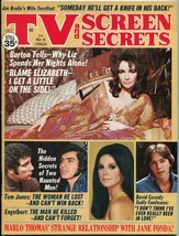 TV and Screen Secrets Magazine October 1971- Liz Taylor- Elvis- Peggy Lipton - £42.72 GBP
