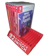 Nintendo Mario Red Switch 2 Videogame Case Holder Organizer Raised Lette... - $389.19 MXN